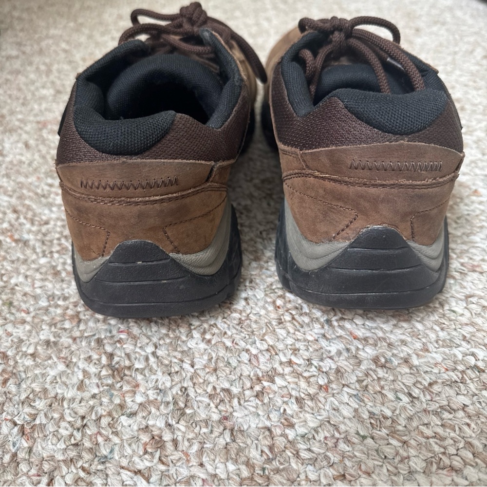 Merrell Men’s Moab Adventure Waterproof Brown Leather Shoes 10.5 Vibram - Picture 8 of 11